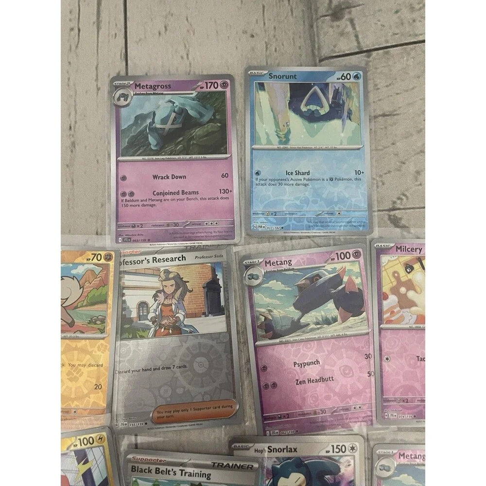 Lot of 20 Pokémon Cards 2025 - Mixed Set, Rare & Common - Near Mint
